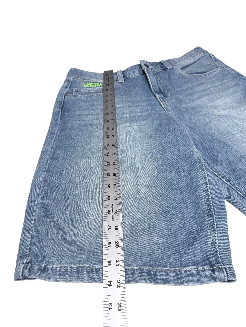 Empyre Baggy Skate Denim Shorts